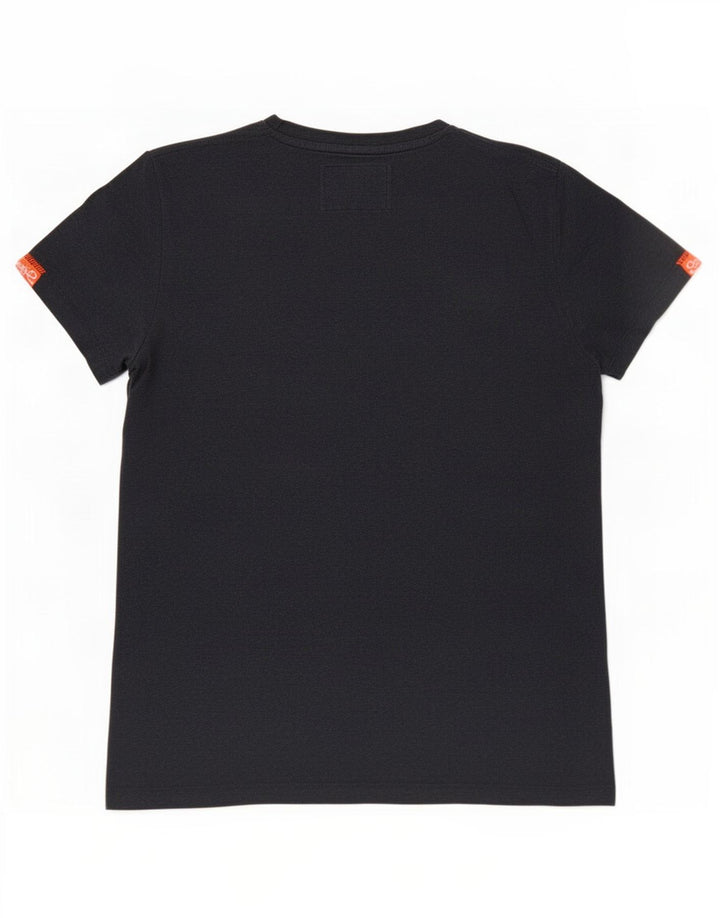 T-shirt da uomo Superdry Top Small in cotone grigio