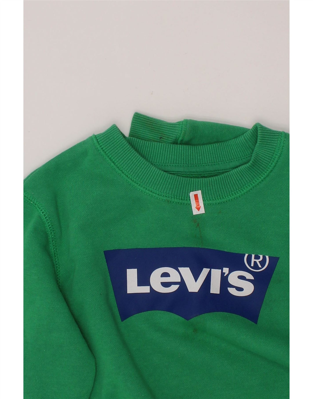 Felpa grafica per ragazzi LEVI'S 5-6 anni in cotone verde