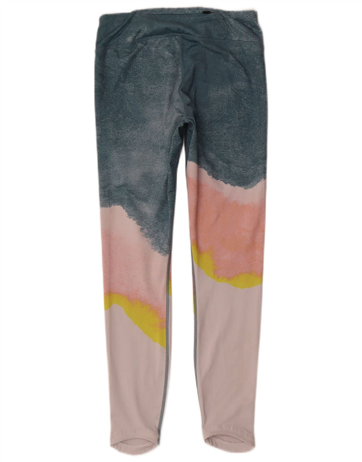 Leggings Nike Dri Fit da donna UK 6 XS Poliestere Colourblock multicolore