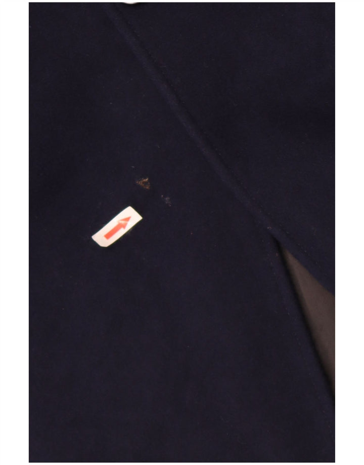 Cappotto da uomo Jigsaw UK 38 medio in lana blu navy