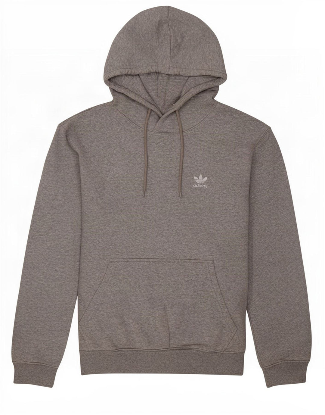 Felpa con cappuccio da uomo Adidas piccola grigia screziata