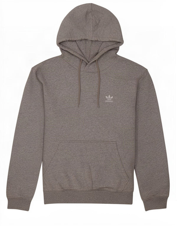 Felpa con cappuccio da uomo Adidas piccola grigia screziata