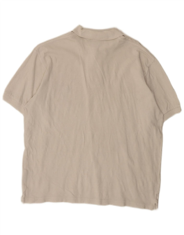 Polo Ralph Lauren da uomo in cotone bianco medio