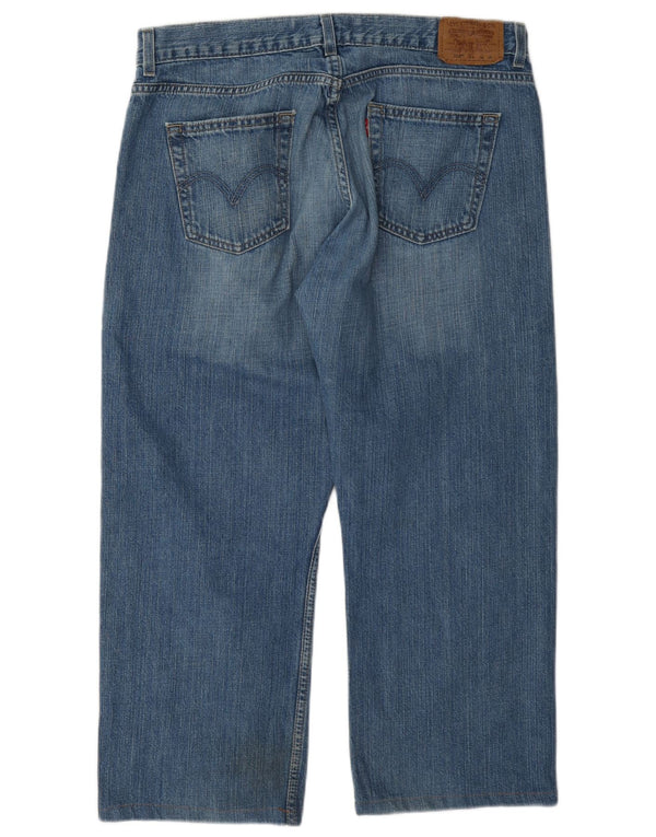 Levi's Boys 514 Jeans dritti 15-16 anni W34 L24 Cotone blu