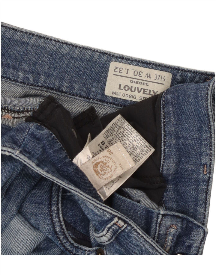 Jeans Louvely Slim da donna Diesel W30 L32 cotone blu