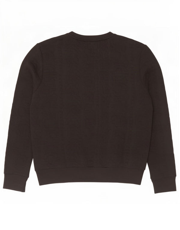 Felpa da donna Tommy Hilfiger Jumper UK 16 Large Nero Poliestere