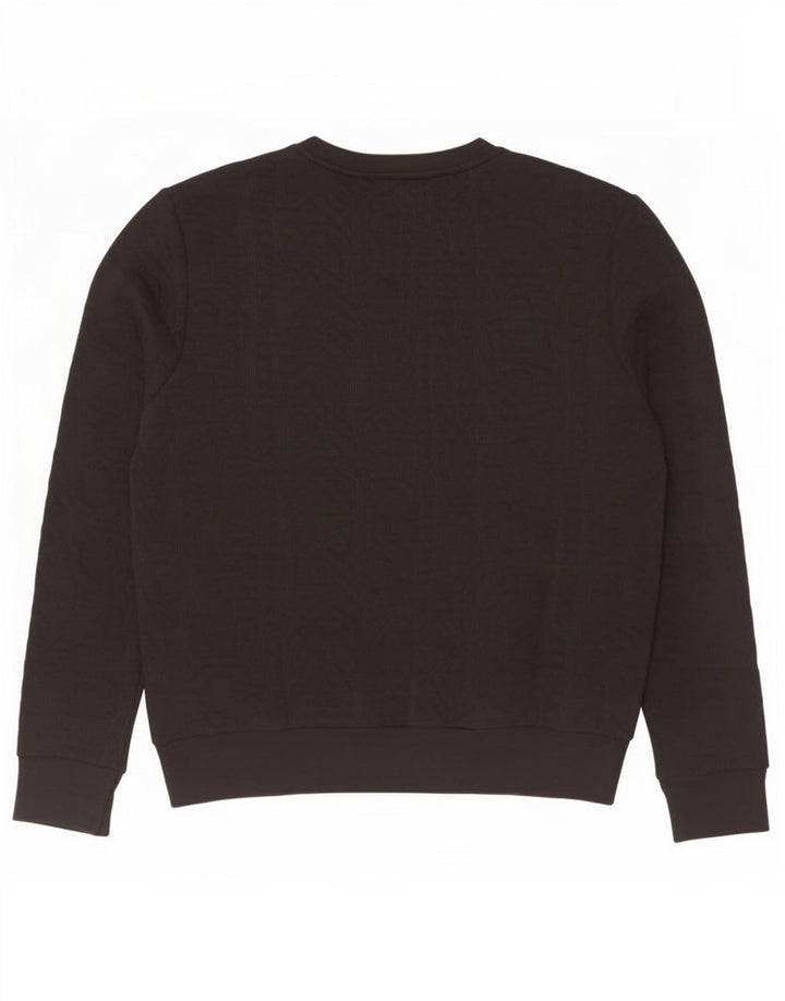 Felpa da donna Tommy Hilfiger Jumper UK 16 Large Nero Poliestere