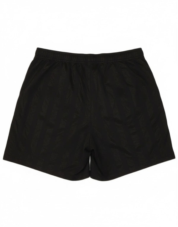 Nike Mens Sport Shorts Medium Black Striped Polyester