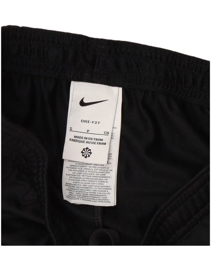 Pantaloni da tuta Nike Dri Fit da uomo piccoli in poliestere nero