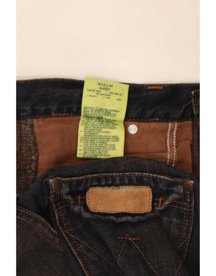 Jeans Wrangler Sharkey Bootcut da uomo W32 L34 cotone blu navy