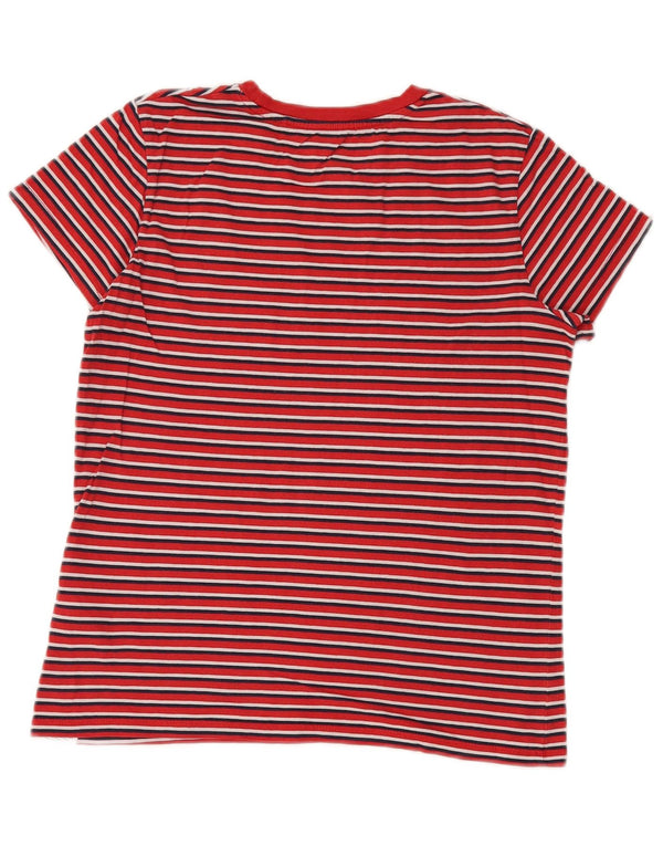 LEVI'S T-shirt da uomo Top piccola in cotone a righe rosse