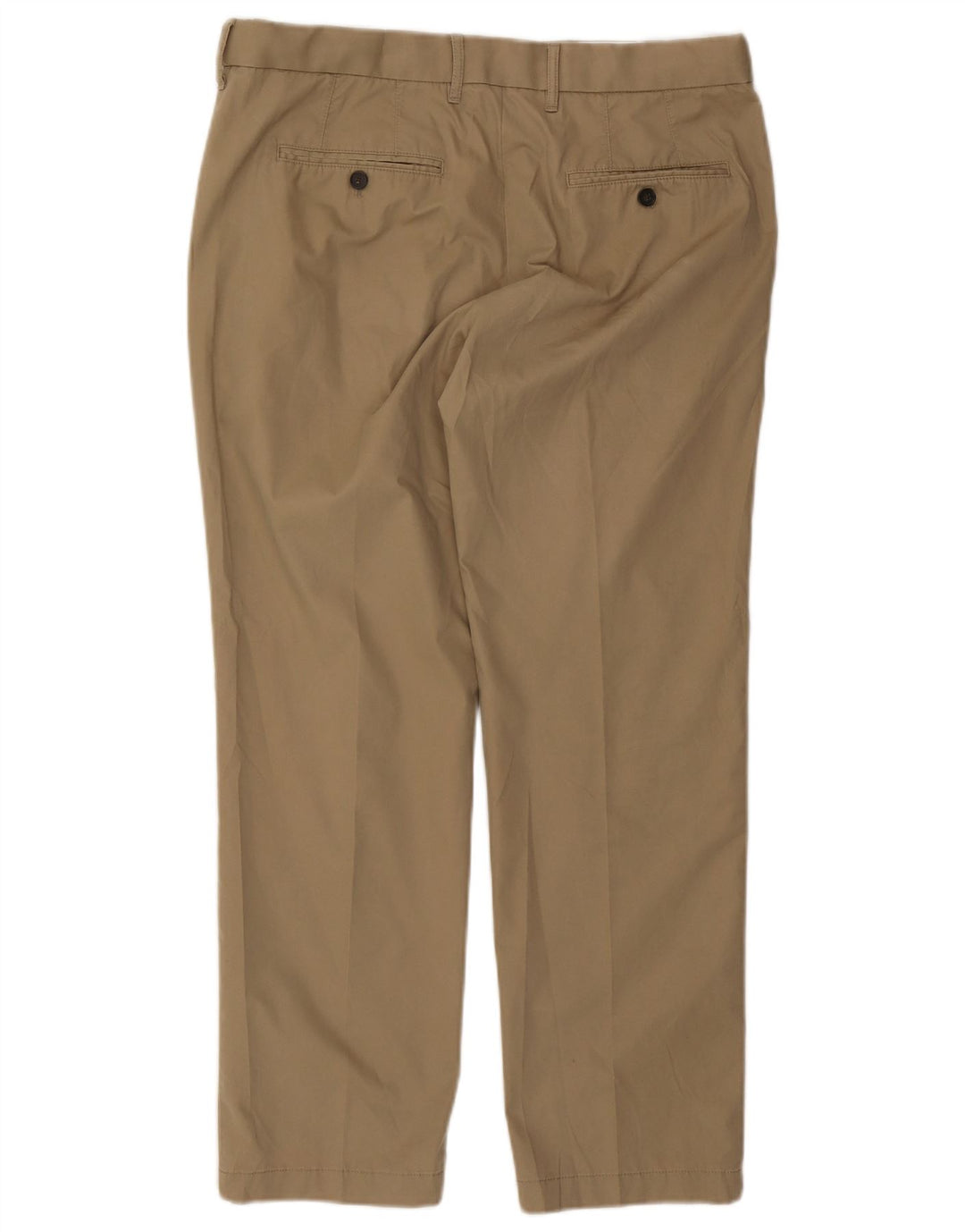 Pantaloni chino vestibilità regolare da uomo Marks & Spencer W36 L29 cotone beige