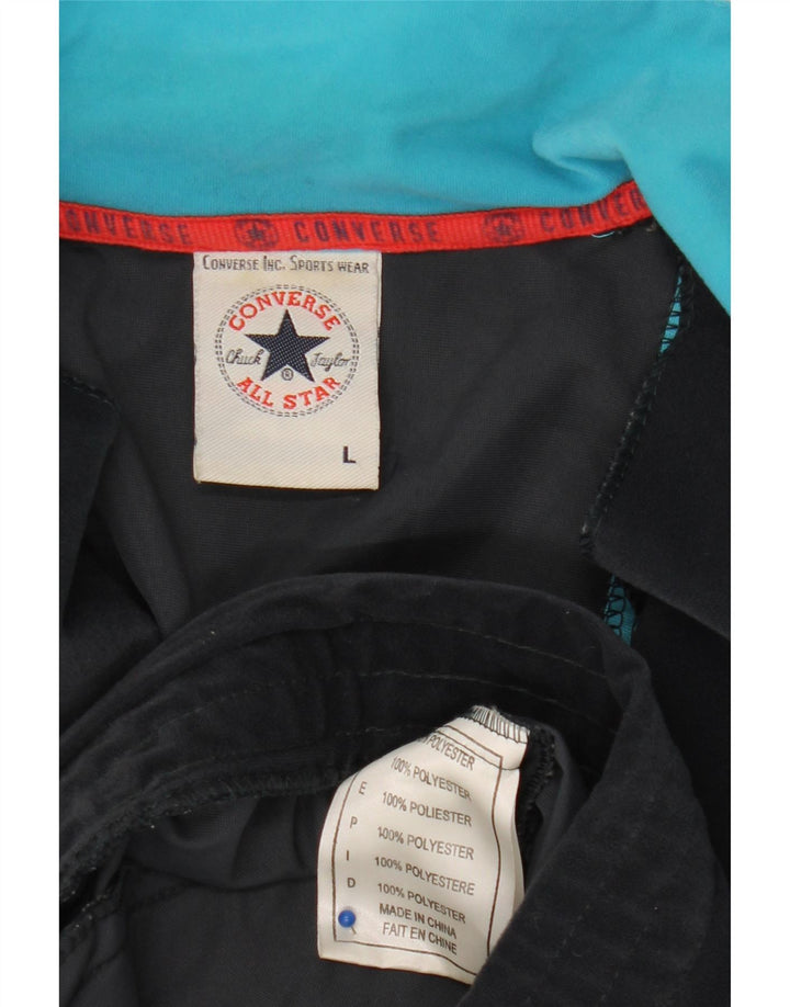 CONVERSE Giacca da tuta da uomo Chuck Taylor grande blu navy