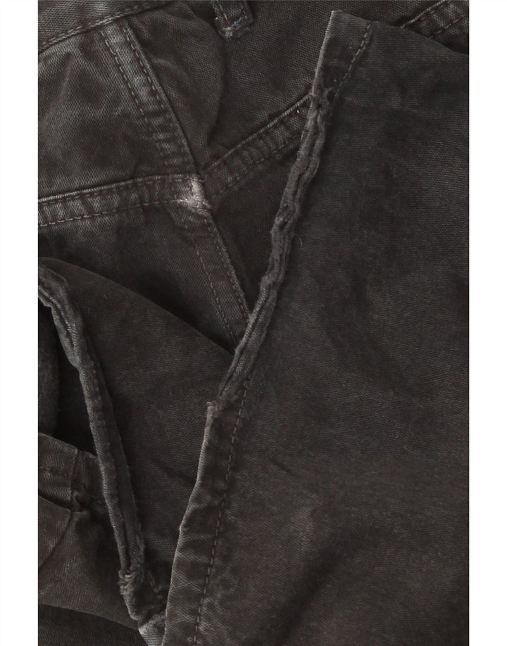Jeans dritti da uomo Tommy Hilfiger W38 L32 cotone nero