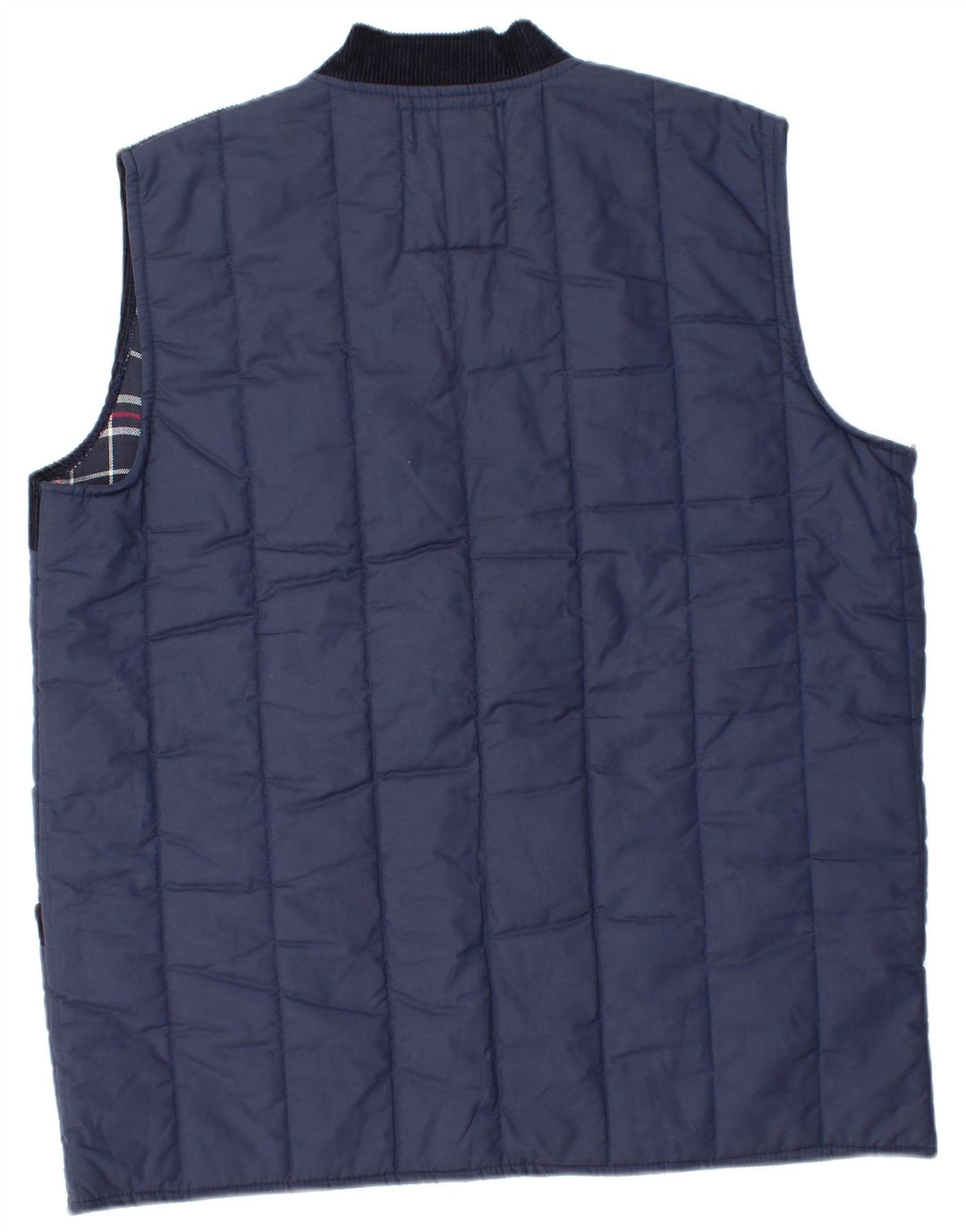 Gilet imbottito da uomo Oxford Blue UK 38 medio poliestere blu navy