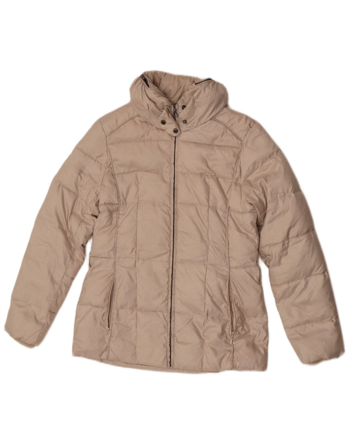 Giacca imbottita con cappuccio per ragazze Zara 13-14 anni Beige