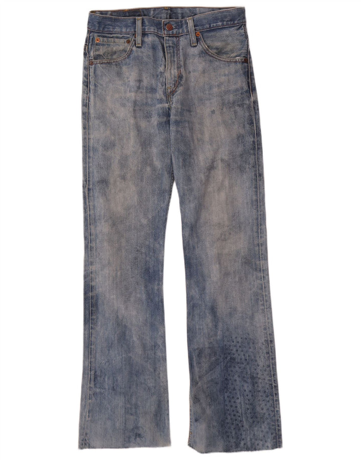 Levi's Uomo 507 Jeans Bootcut W29 L32 Cotone Blu