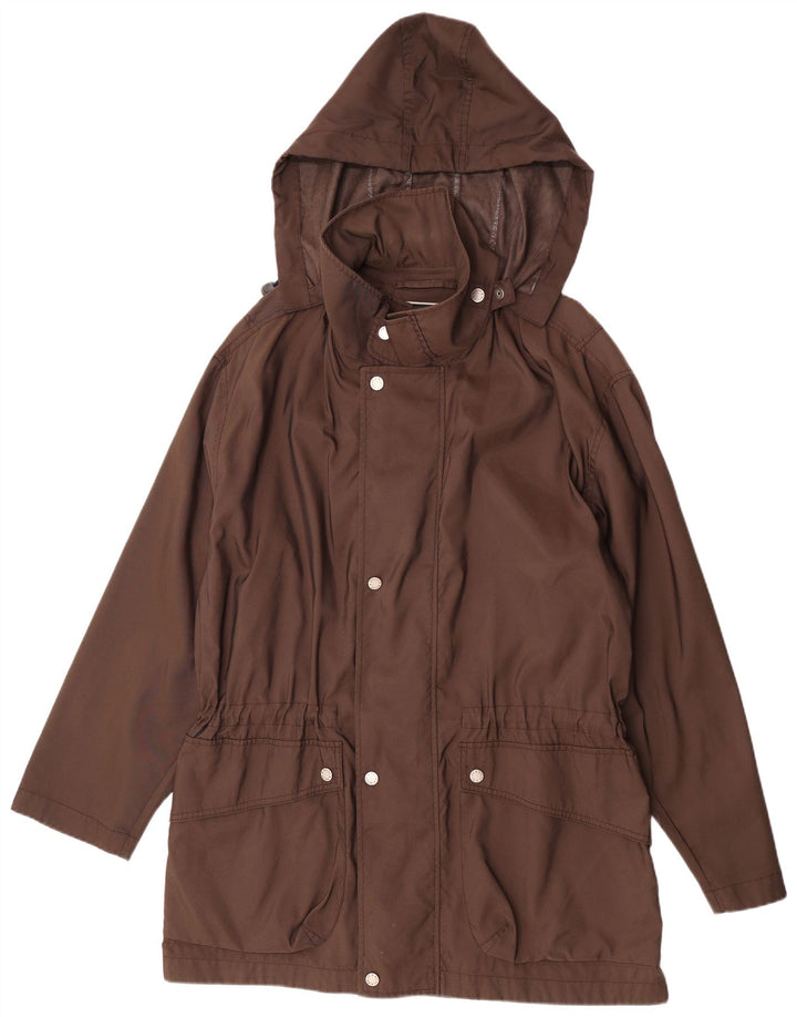 Giacca Parka da uomo con cappuccio Belfe & Belfe IT 58 4XL Marrone Poliammide