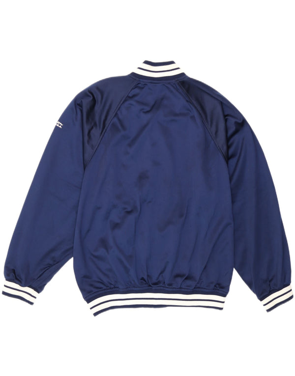 Giacca da tuta grafica Champion da uomo USA, piccola, in poliestere blu navy
