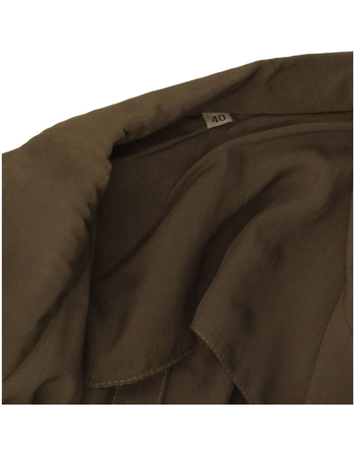 Giacca blazer vintage da donna EU 40 verde medio