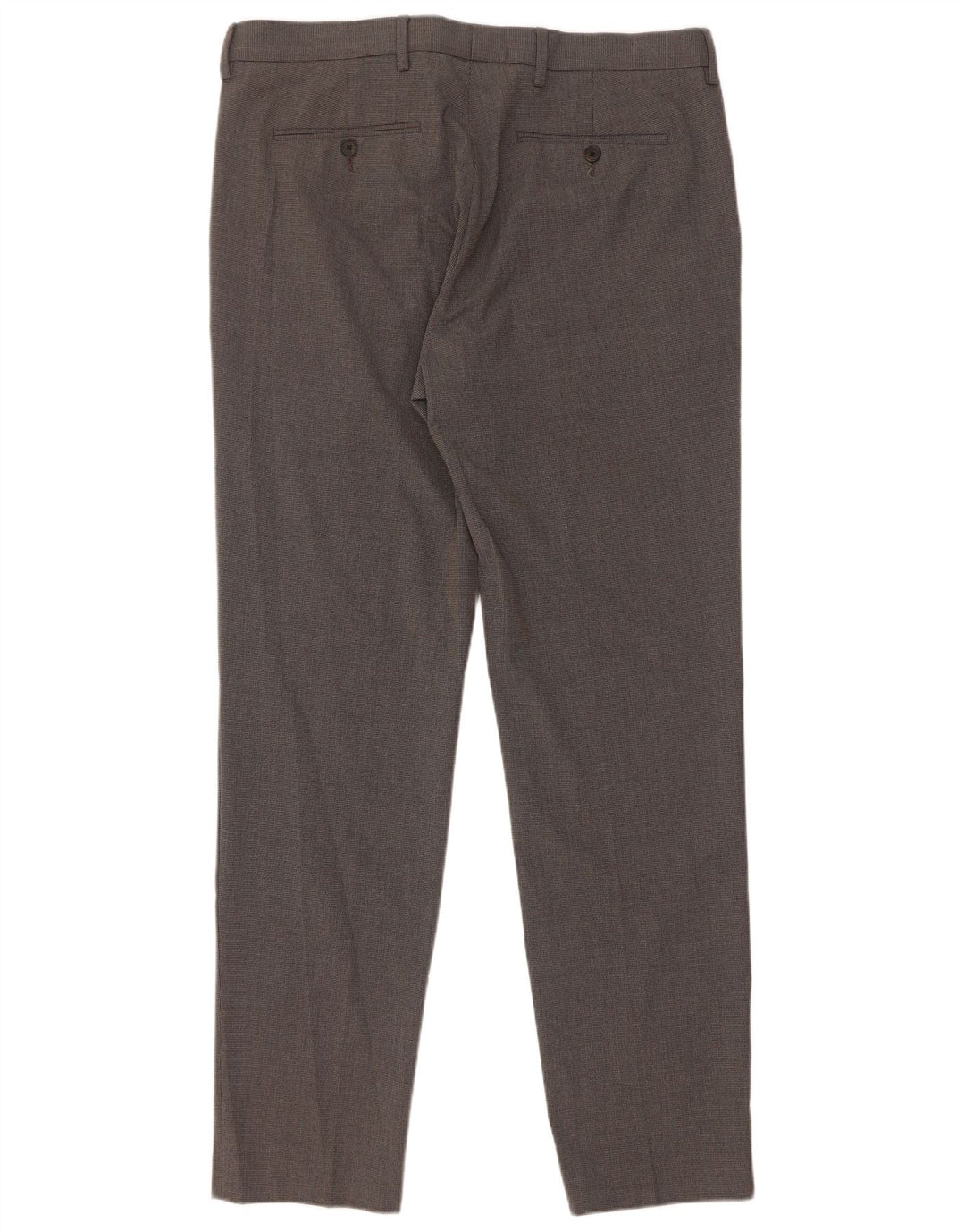Pantaloni da abito slim da uomo Marks & Spencer W36 L33 Grigi