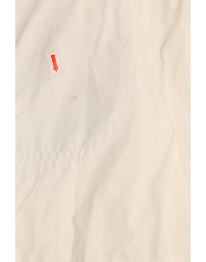 Pantaloncini chino da donna NIKE UK 8 piccoli W30 cotone bianco