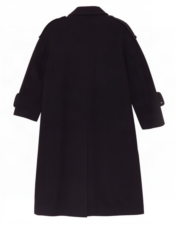 Cappotto doppiopetto da donna Admyra UK 14 grande lana blu navy