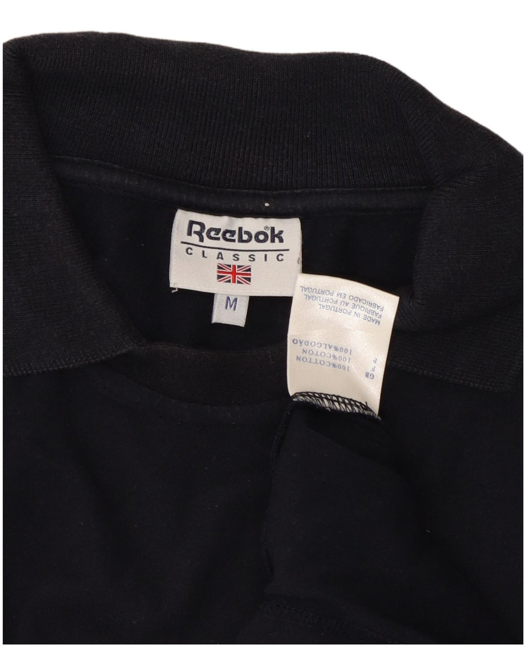 Polo REEBOK da uomo vestibilità classica in cotone blu navy medio