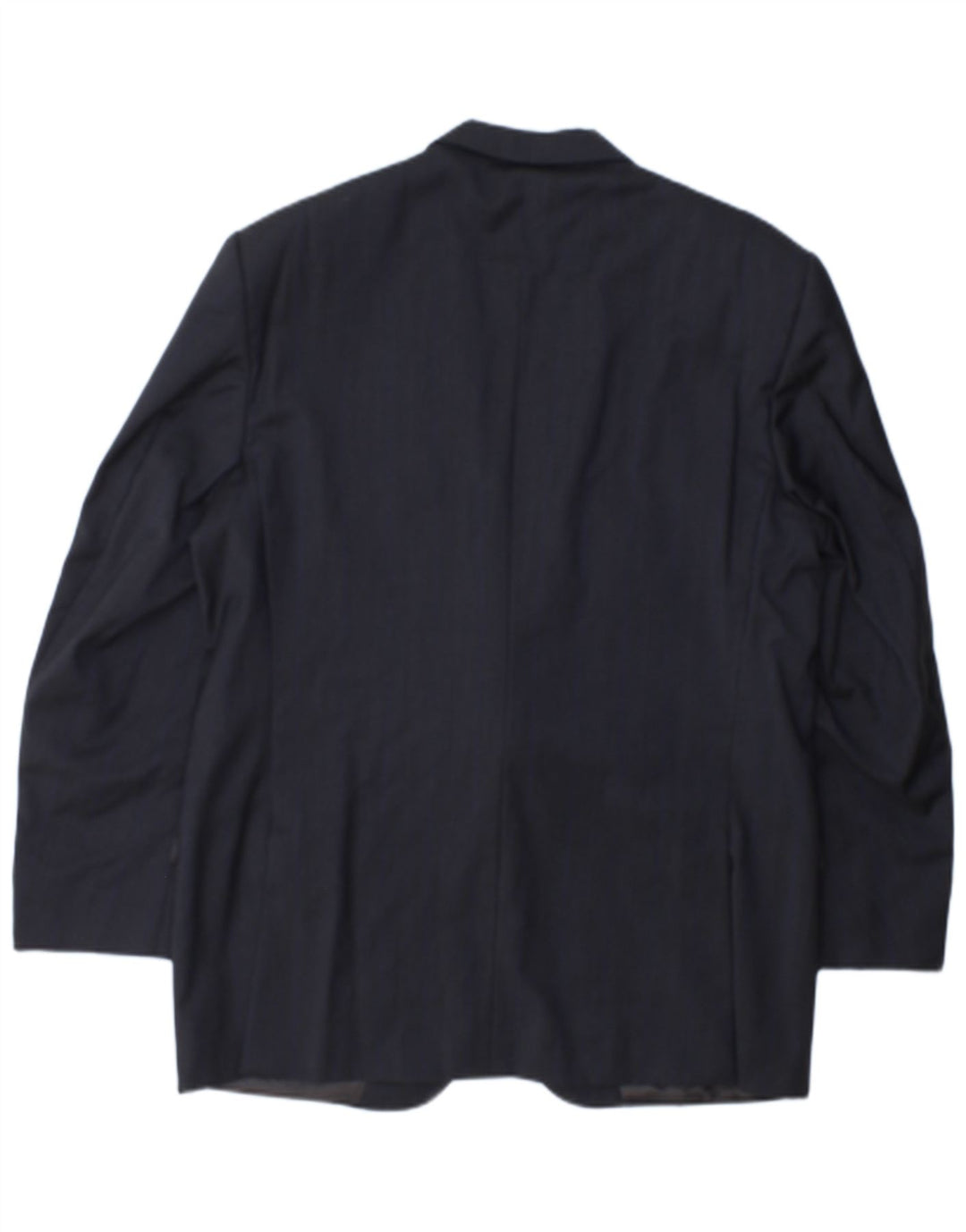 Giacca blazer a 2 bottoni da uomo Pierre Cardin UK 36 piccola viscosa blu navy