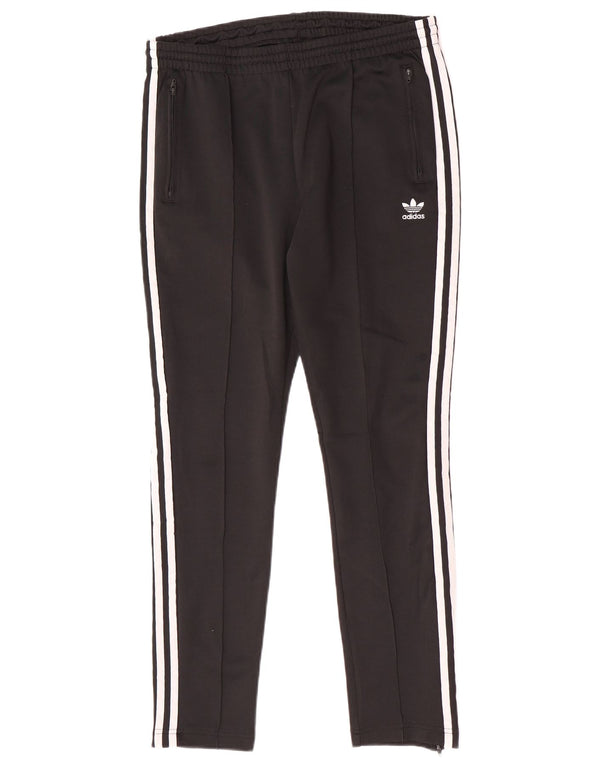 Pantaloni da tuta da donna Adidas UK 16 Large Black Cotton Sports