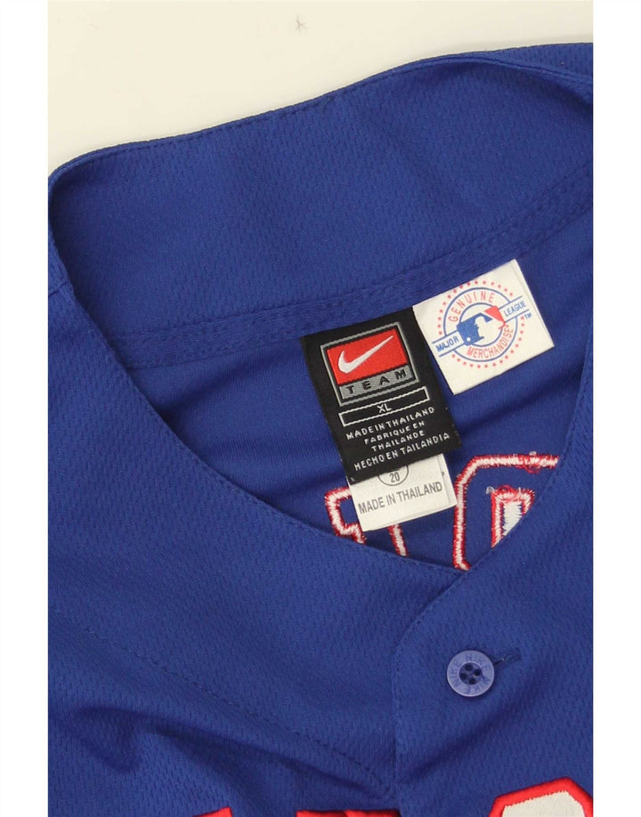 Maglia Nike Rangers Graphic Jersey da ragazzo 13-14 anni XL poliestere blu