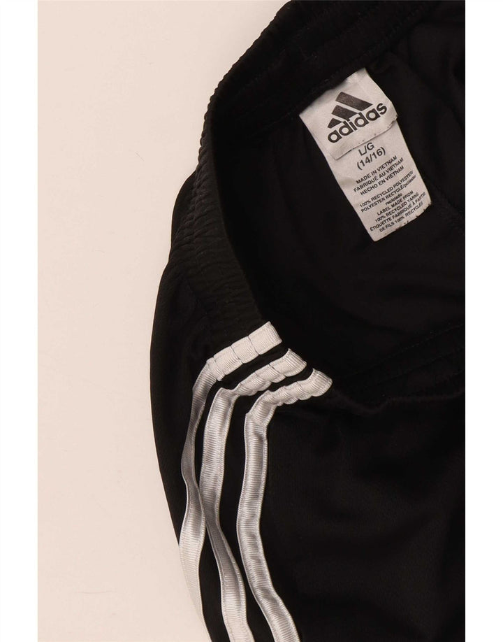 Pantaloncini sportivi Adidas da ragazzo 12-13 anni Large Nero in poliestere