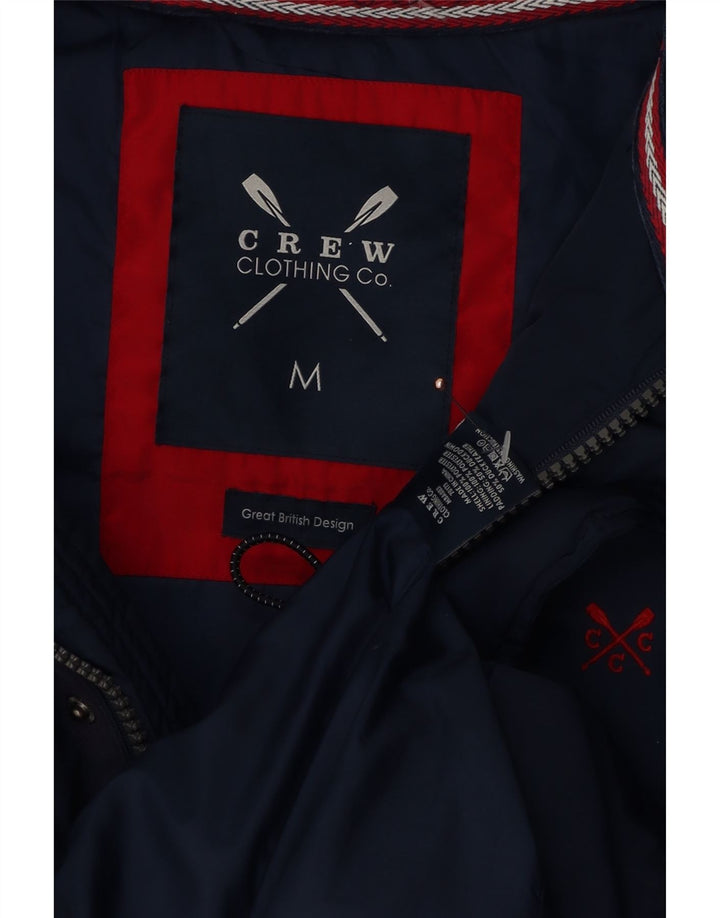 ABBIGLIAMENTO CREW Gilet imbottito da uomo UK 38 medio poliestere blu navy