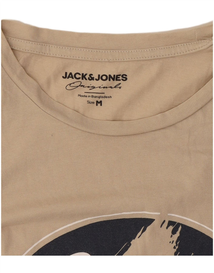 Maglietta grafica da uomo Jack & Jones Beige medio