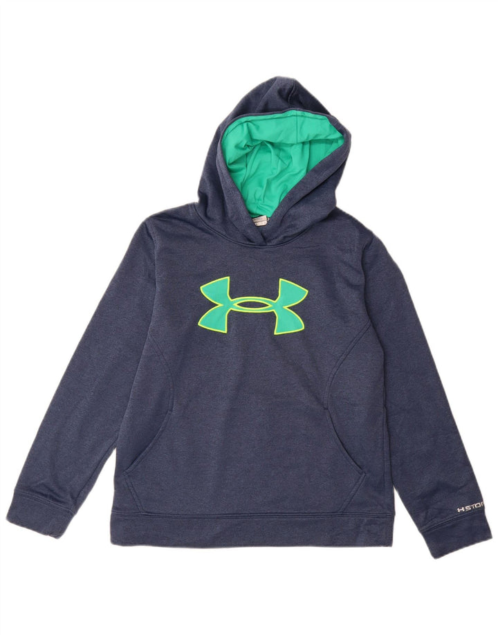 Maglia con cappuccio ampia UNDER ARMOUR per ragazze 11-12 anni, grande, blu navy