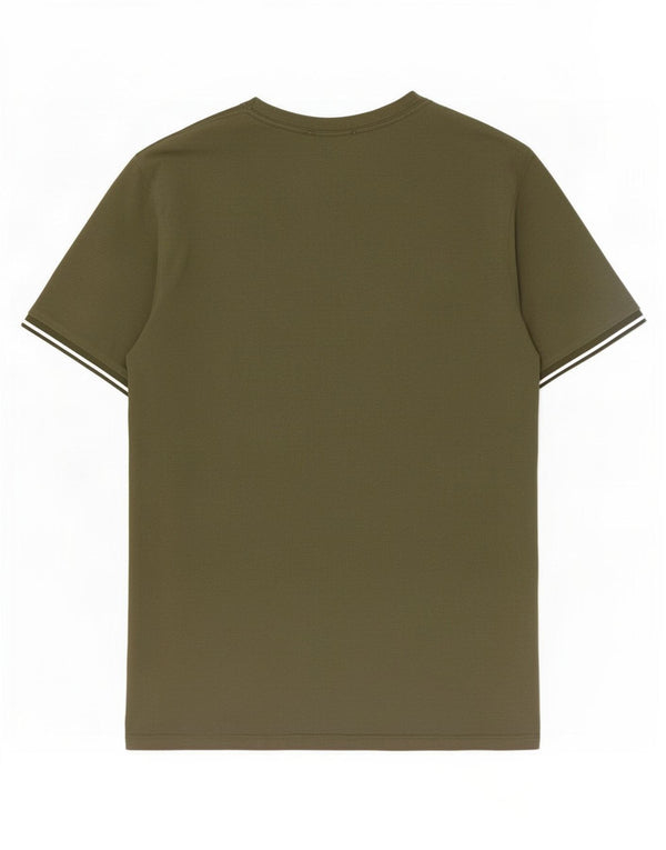 T-shirt da uomo Reiss Top XS in cotone kaki