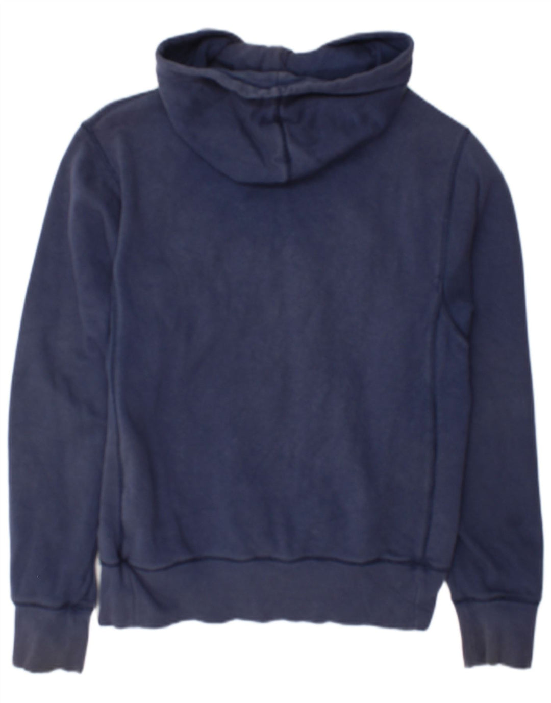 Felpa con cappuccio grafica Nike da uomo piccola in cotone blu navy