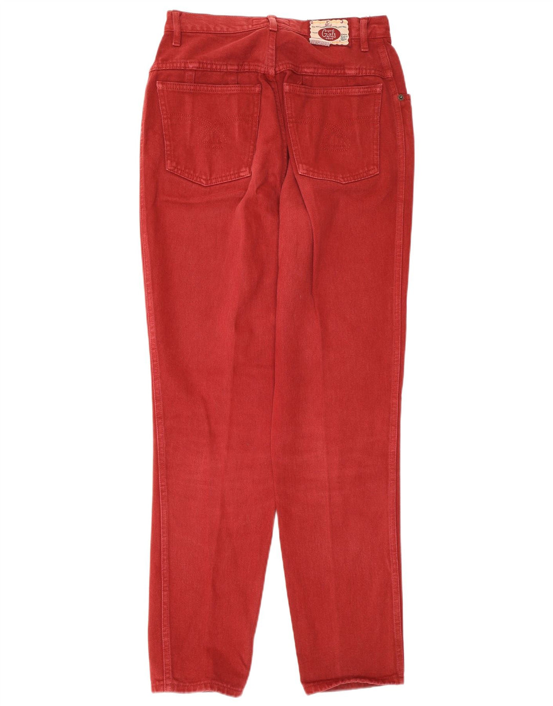 Jeans affusolati da donna Stefanel IT 42 medio W26 L30 Borgogna
