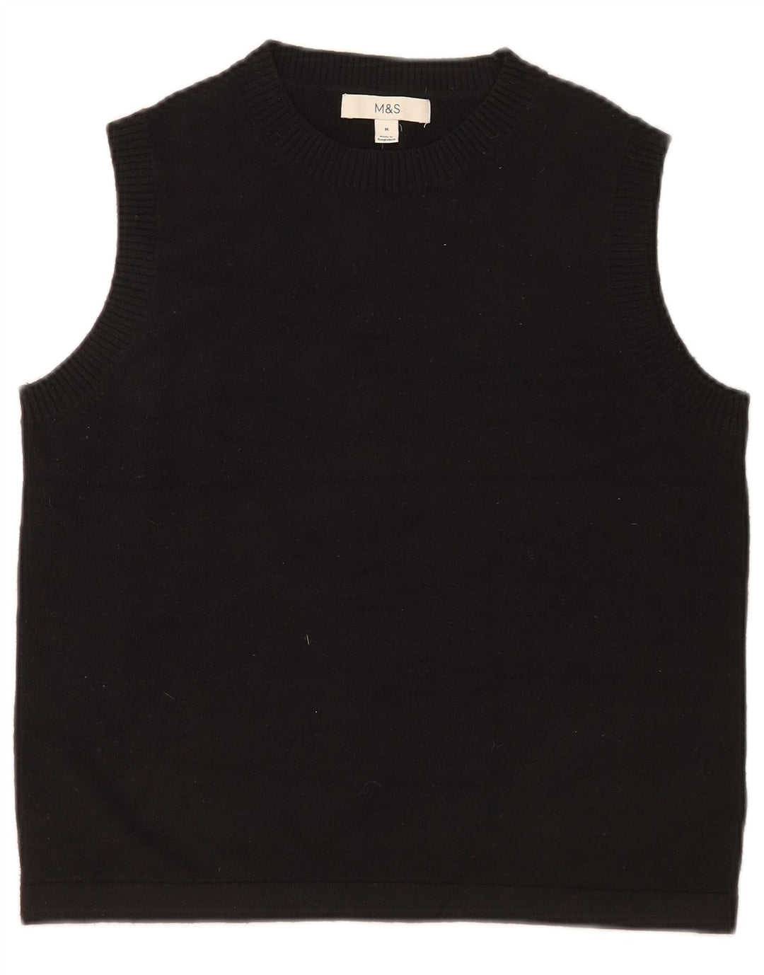 Canotta da donna Marks & Spencer UK 14 poliestere nero medio