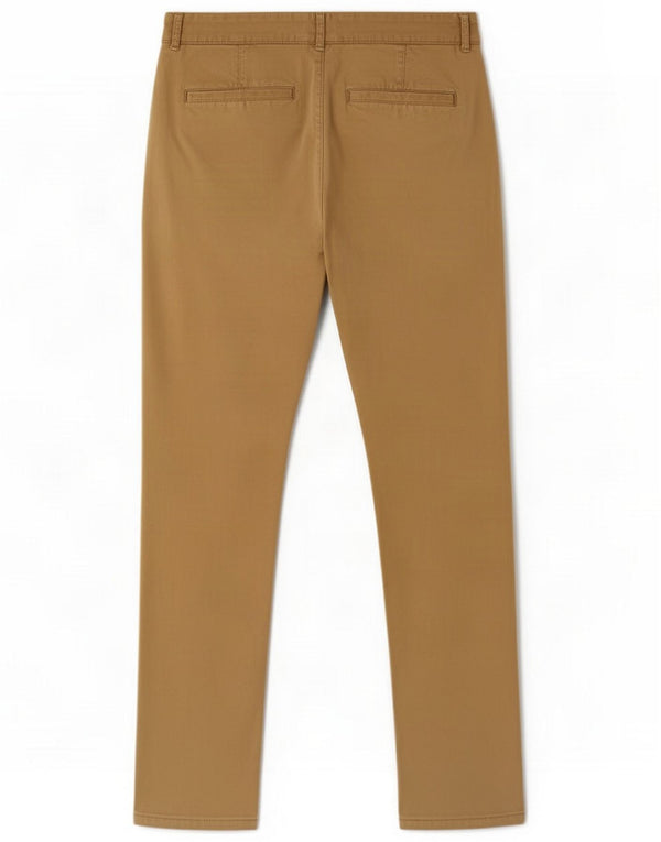 Pantaloni chino slim da uomo Farah W32 L32 Cotone beige