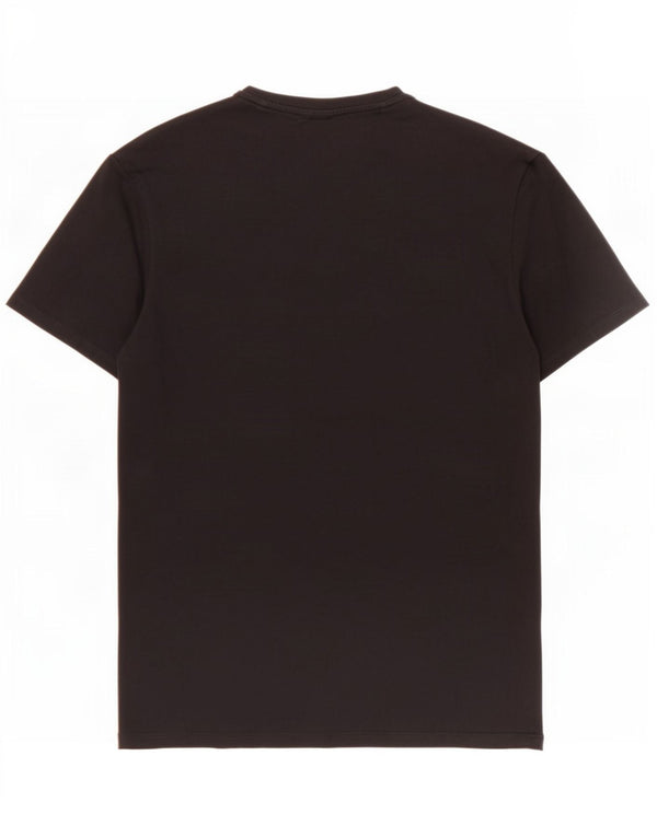 T-shirt da uomo Guess super slim fit, media, nera