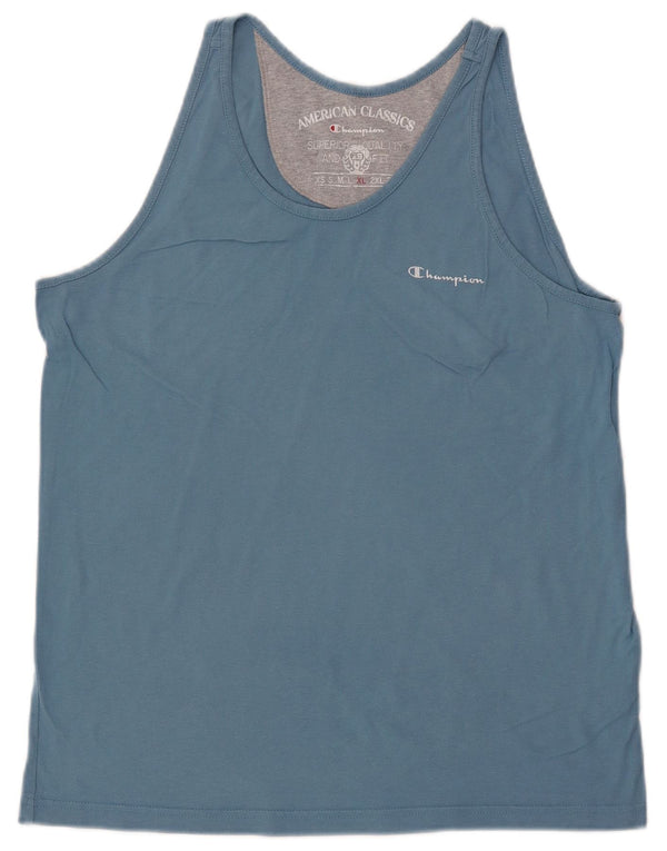 Canotta da donna Champion UK 18 XL cotone blu