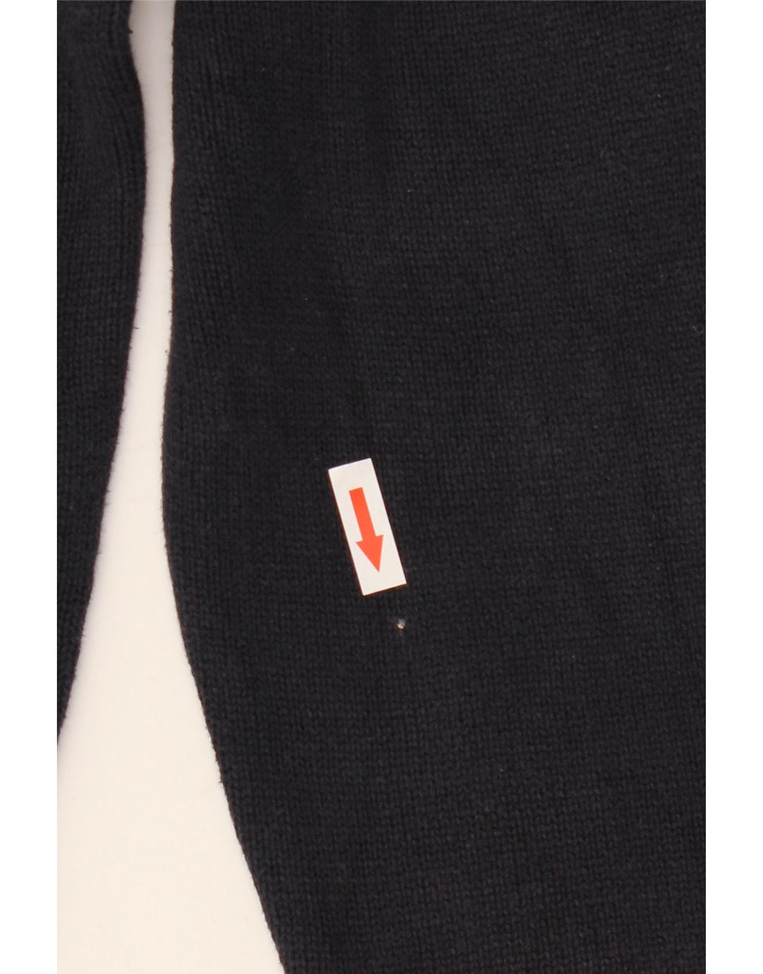 Maglione Zara da uomo con scollo a V grande blu navy