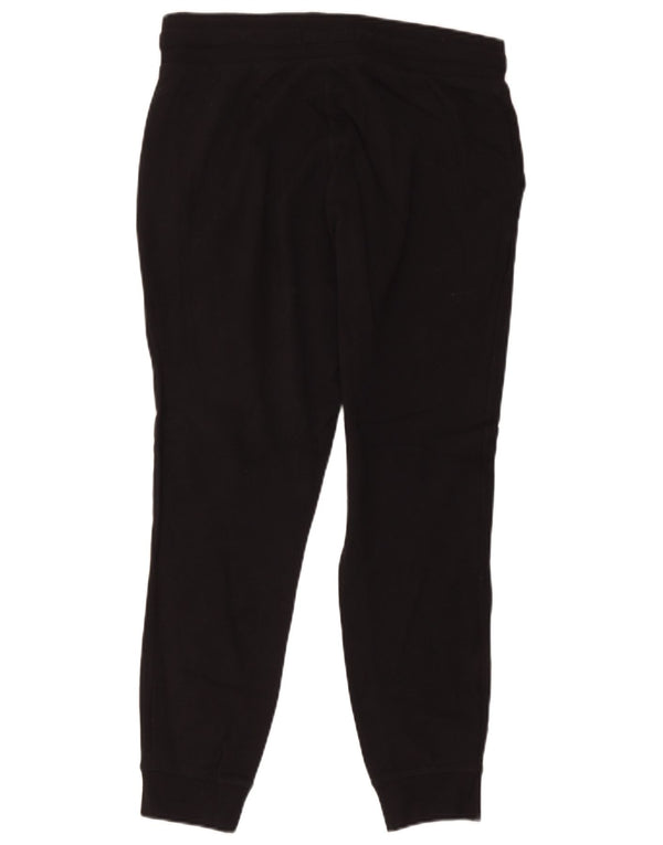 Pantaloni da tuta corti da donna Jack Wills Joggers UK 12 cotone nero medio