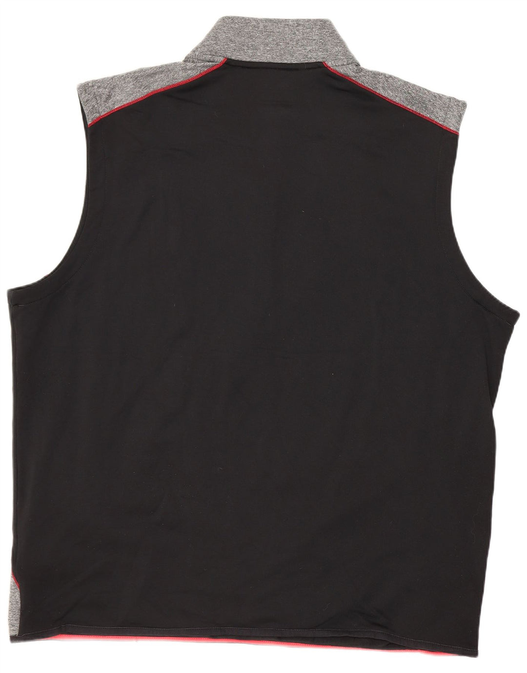 Adidas Uomo Climaheat Maglia senza maniche pullover Tuta XL Grigio Colourblock