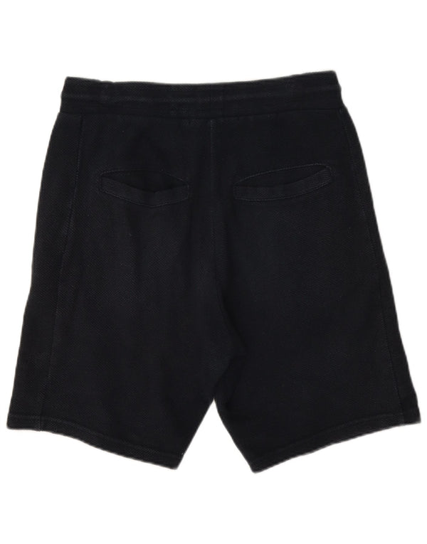 Pantaloncini sportivi da uomo Zara medi in cotone blu navy