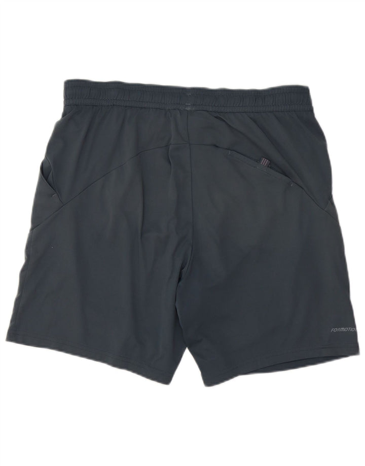 Pantaloncini sportivi Adidas Clima 365 da uomo di grandi dimensioni in poliestere blu navy