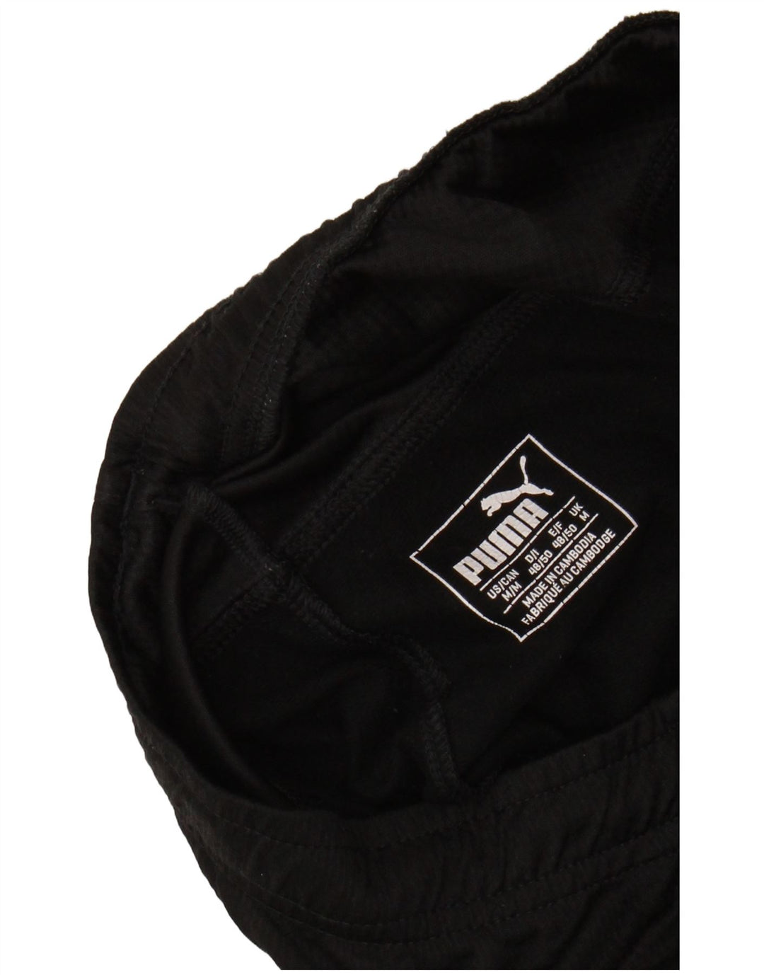 Pantaloni da tuta con grafica PUMA da uomo di colore medio nero