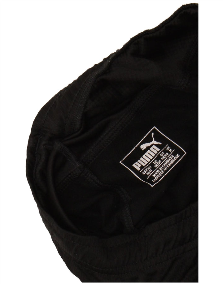 Pantaloni da tuta con grafica PUMA da uomo di colore medio nero