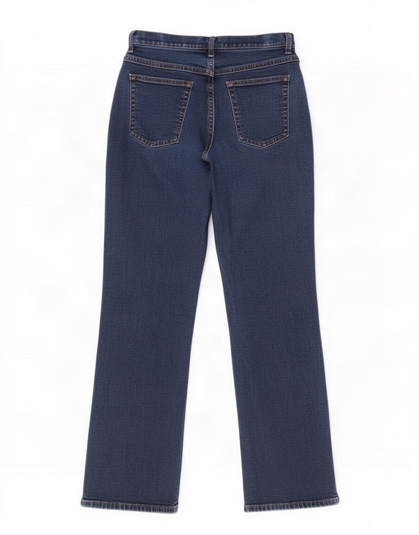 Jeans Bootcut da donna Marks & Spencer UK 12 Medio W28 L28 Cotone blu navy